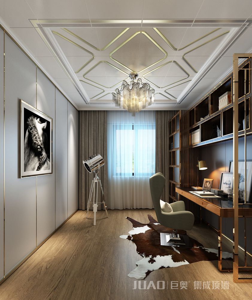 簡(jiǎn)歐書(shū)房