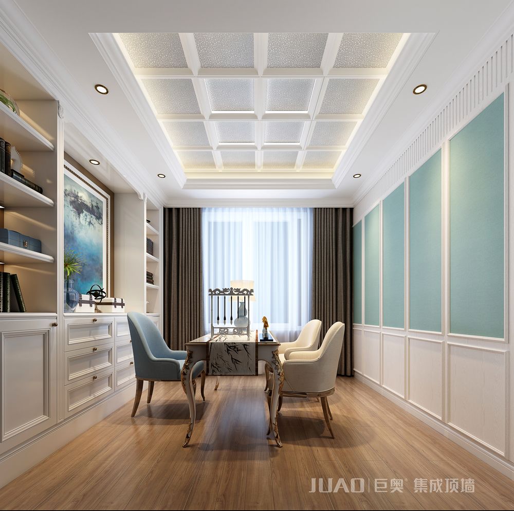 簡(jiǎn)歐書(shū)房